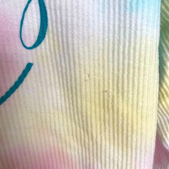 Rosie Daze Boutique Tie-Dye Corded Crew - Picture 6 of 8